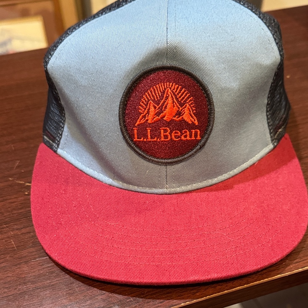 L.L. Bean Red and Blue Hat - New never worn